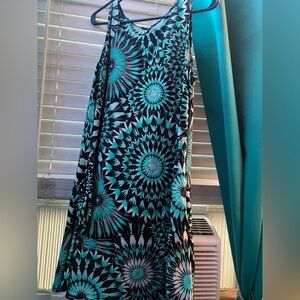 Vibrant Patterned Maxi Dress